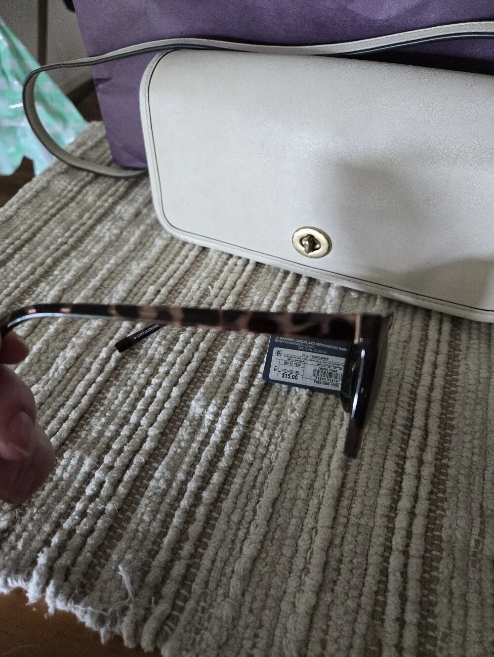 Square Tortoise Print Sunglasses Universal Thread
